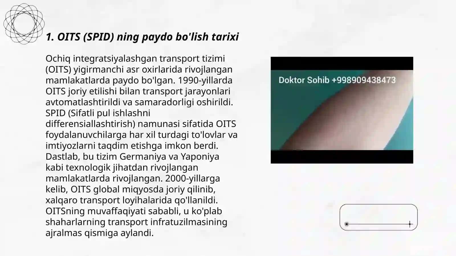 OITS (SPID) ning paydo bo'lish tarixi 3