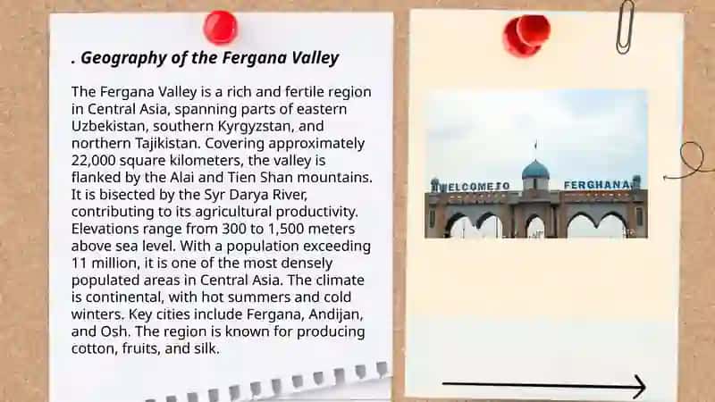 Geography of the Fergana Valley 3