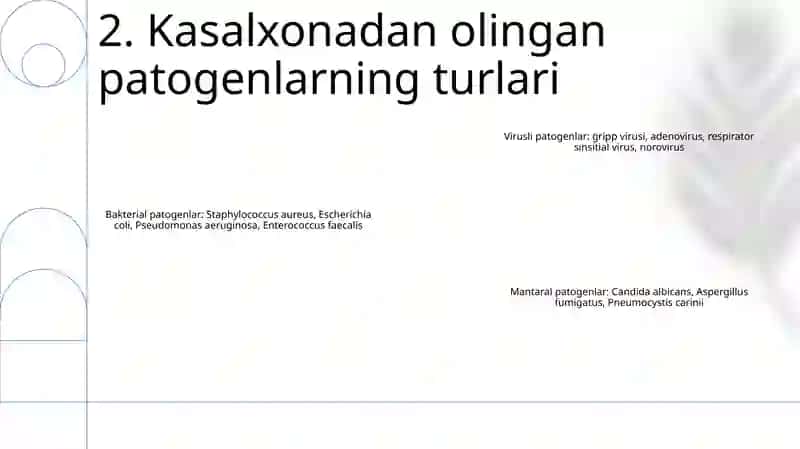 Kasalxona Ichida Tarqaluvchi Yuqumli Kasalliklar QoʻZgʻAtuvchilari Va Ularni Labaratoriya Tashhislari 3