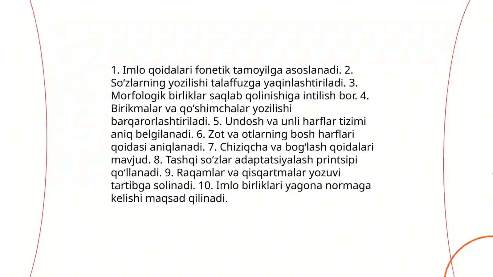 Oʼzbek tilining asosiy imlo qoidalarini oʼzlashtirish 3