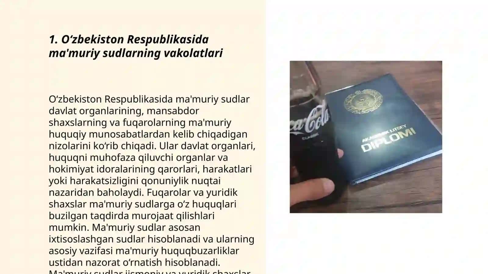 O‘zbekiston Respublikasida Ma‘muriy Sud 3