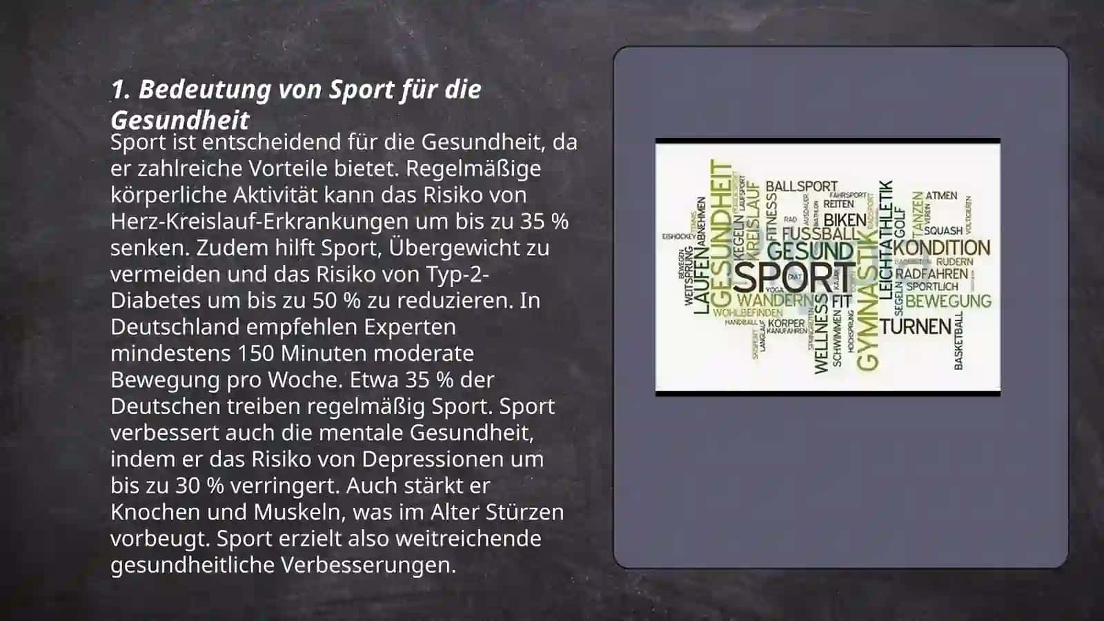 Sport ist gesund 3