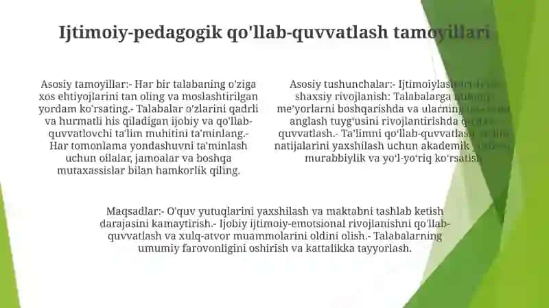 Kasb Hunar Maktabi OʻQuvchilarini Ijtimoiy- Pedagogik QoʻLlab- Quvvatlash 3