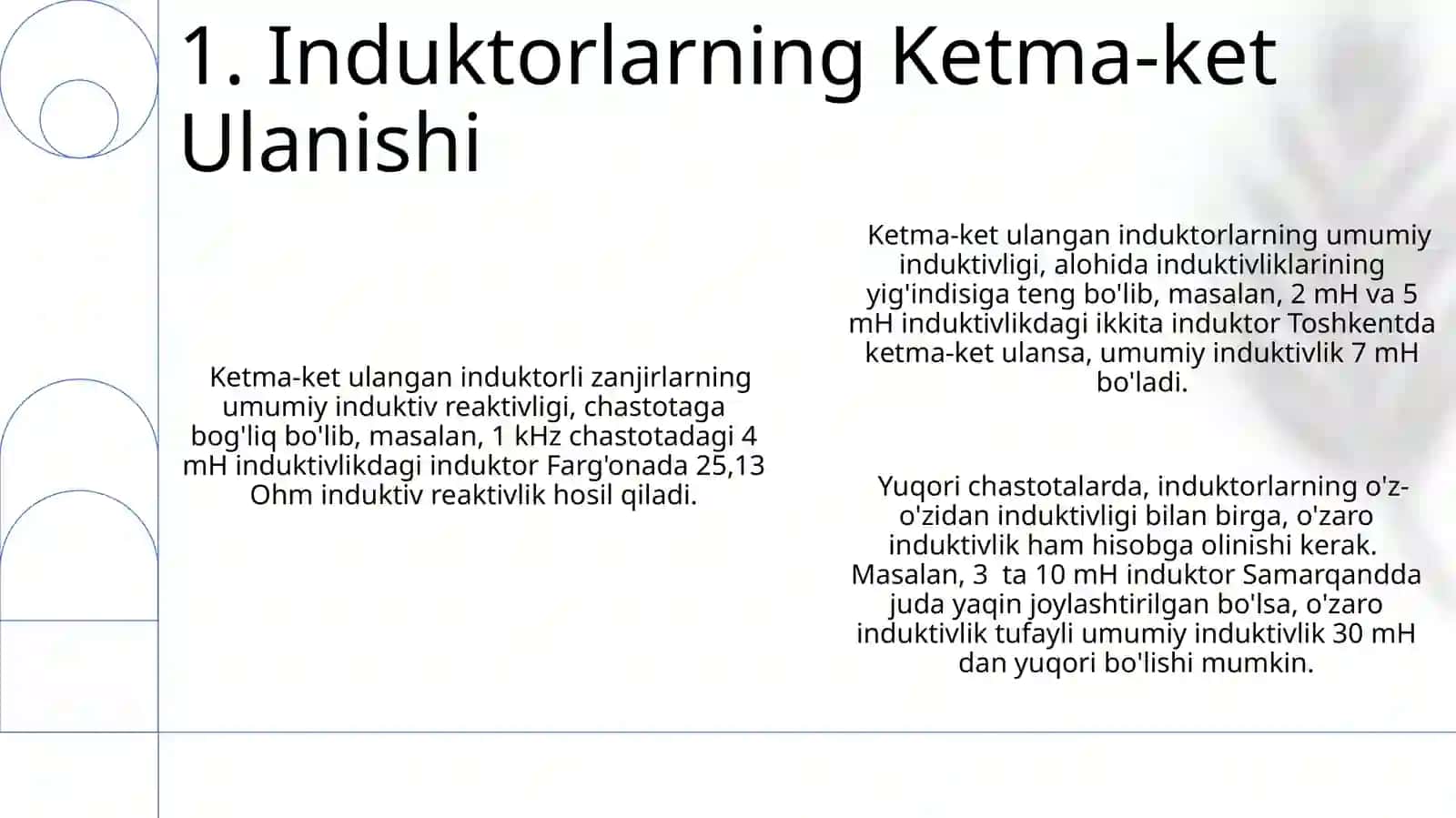 Istemolchilarni ketma-ket ulash (Fizika) 3