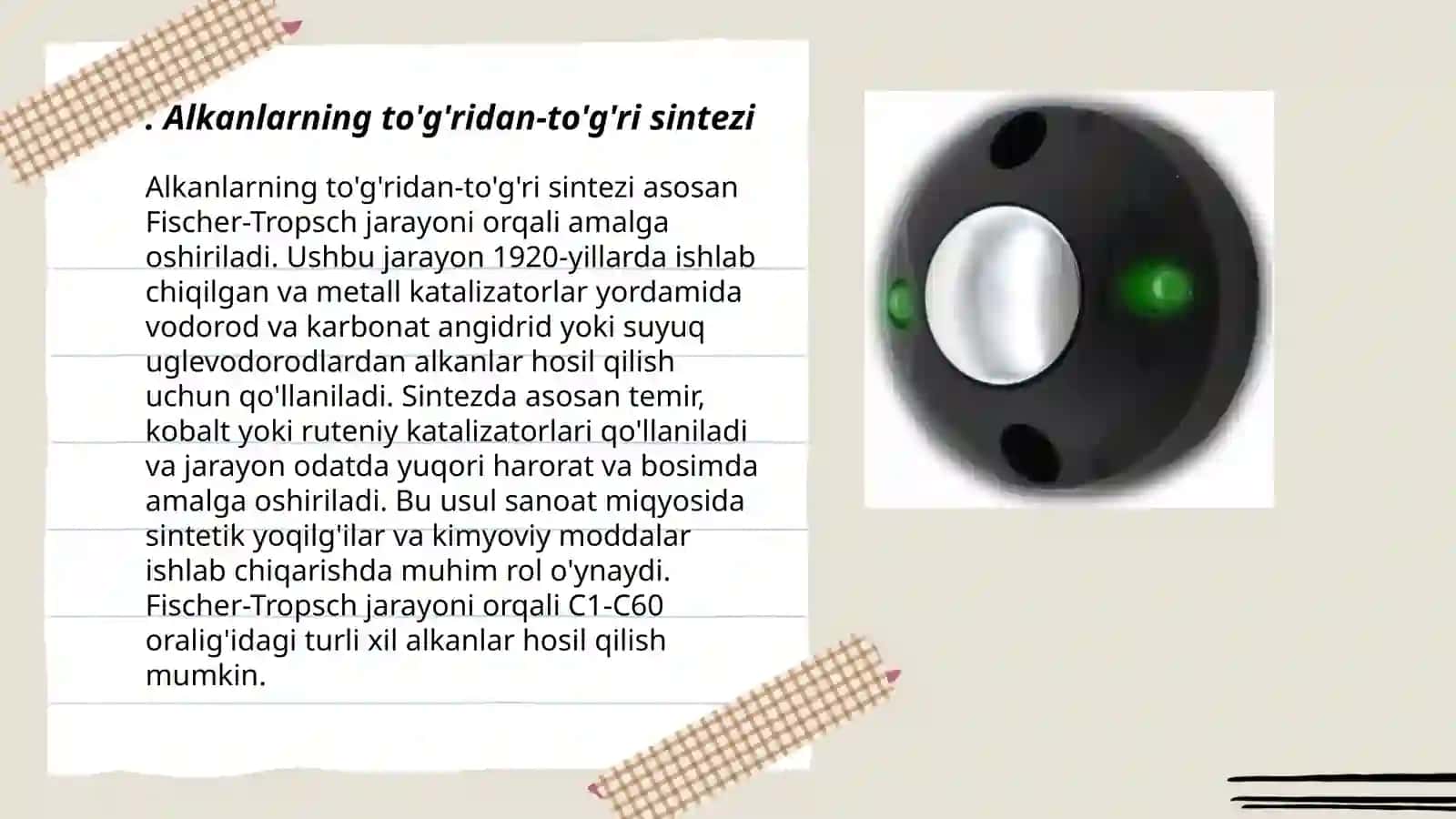 Alkan va sikloalkanlarning olinish usullari 3