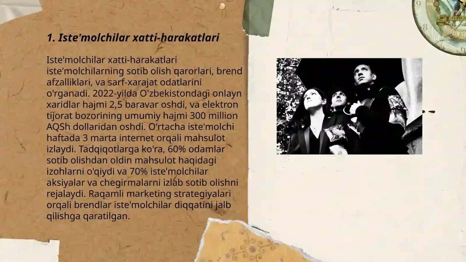 Iste'molchilar xatti-harakatlari 3
