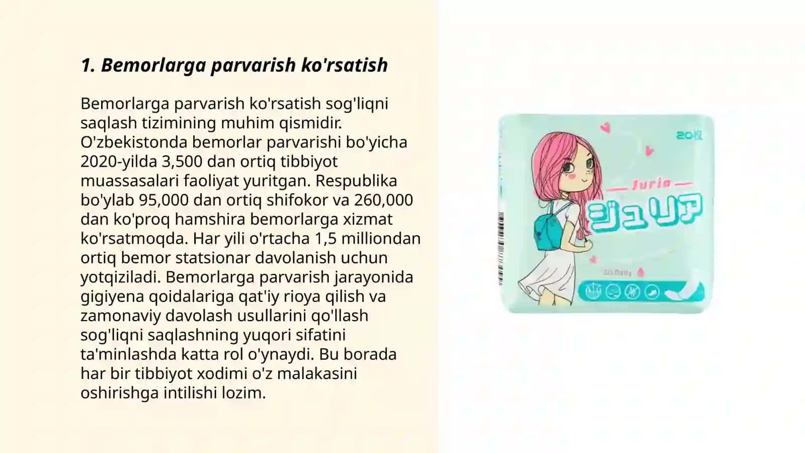 Patronaj hamshiraning kunlik bajaradigan ishlari 3