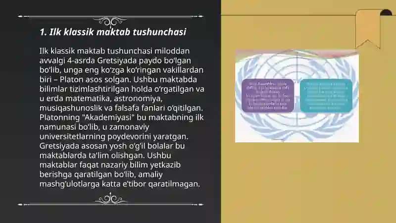 Ilk klassik maktabning vujudhmga kelishi 3