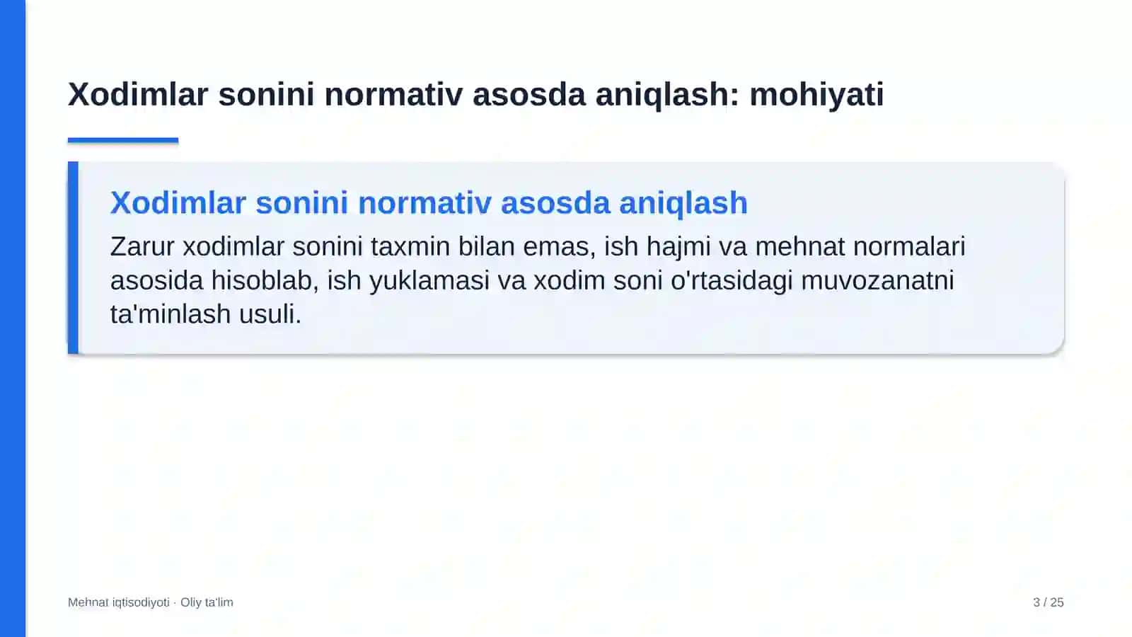Chegara qo'shinlarida xodimlar sonini normativ asosda aniqlash 3