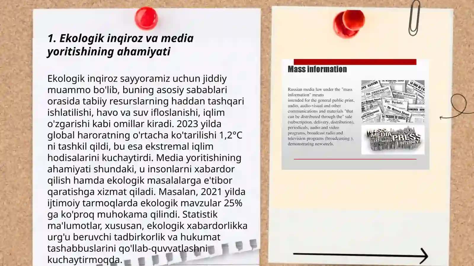 Ekologik inqiroz va media yoritish 3
