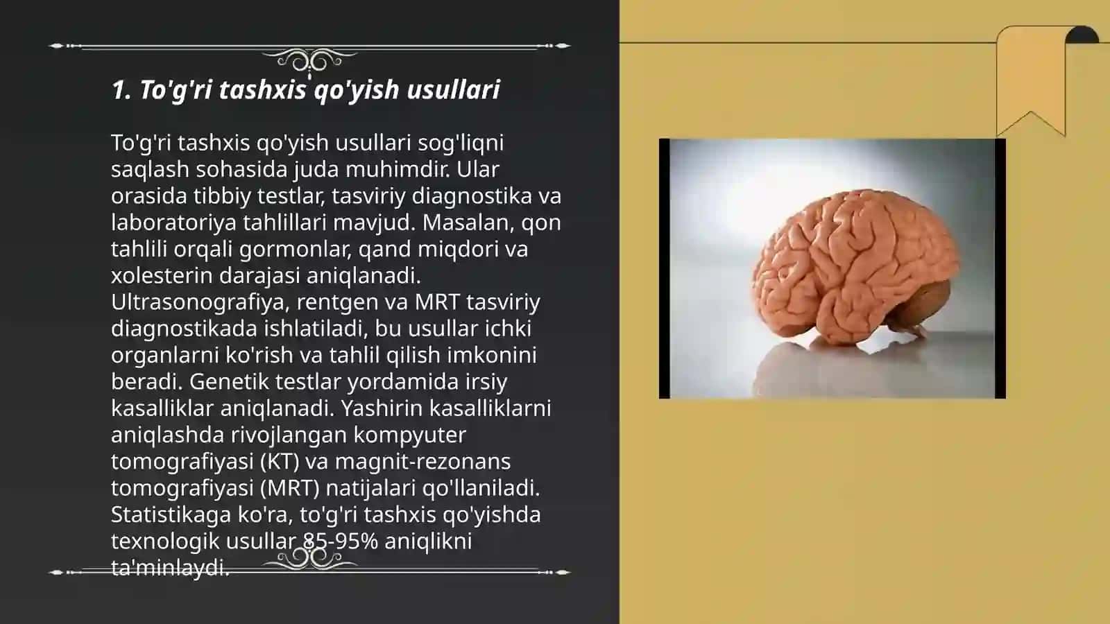Xotirani diagnostika qilish metodlari 3
