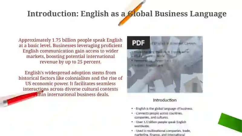 The Role of English in International Business 3