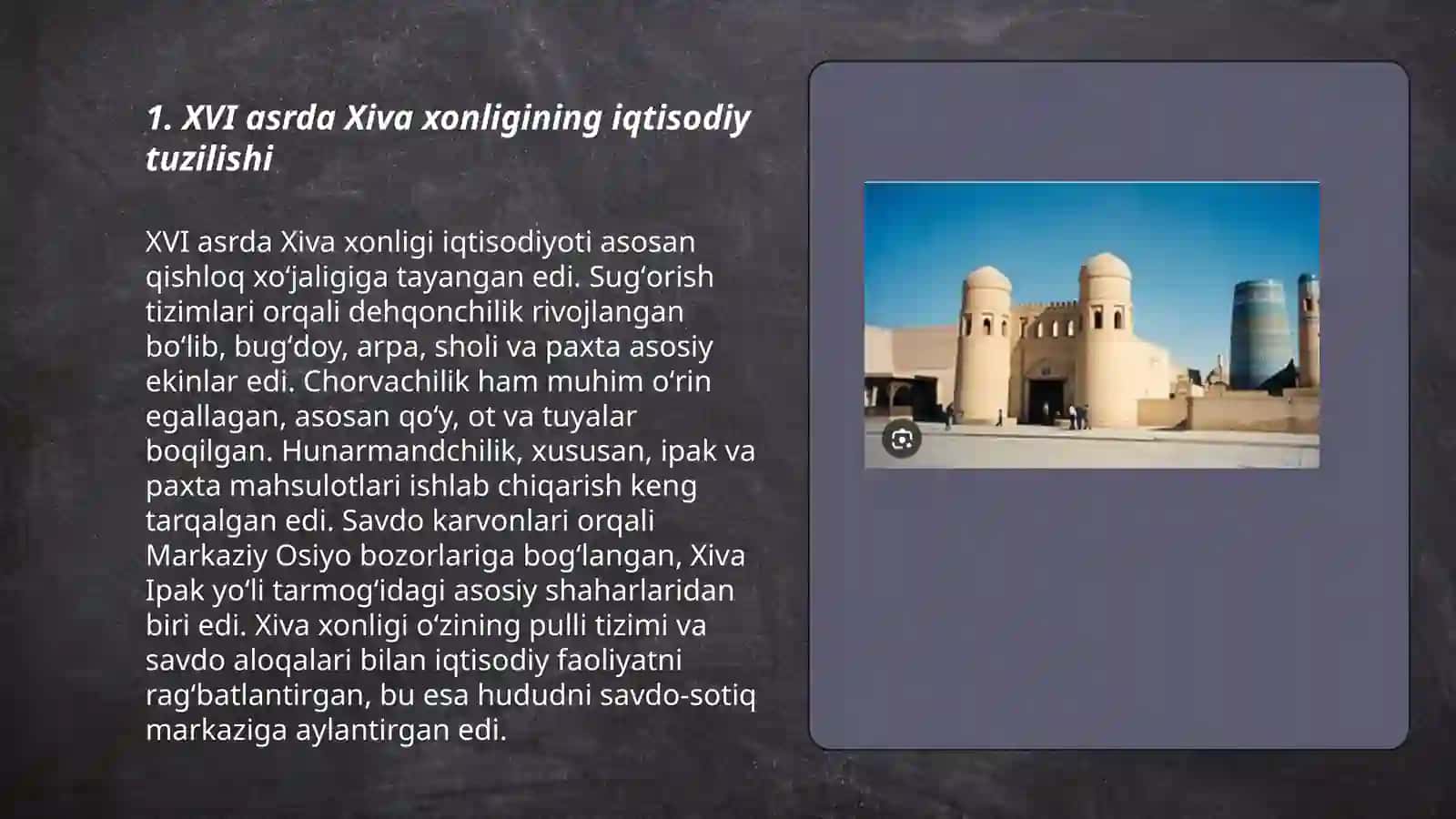 XVI-XIX asr Xiva xonligi iqtisodiy tarixining tarixshunosligi 3
