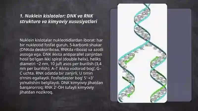 Tiriklikning molekulyar asoslari 3