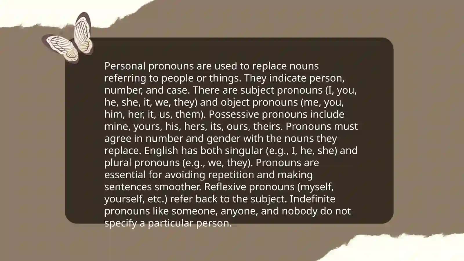 Pronouns 3