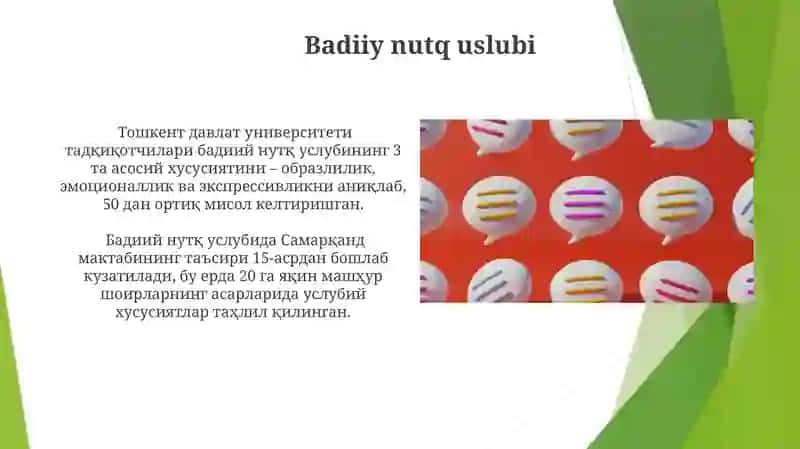 Badiiy nutq uslubi 3