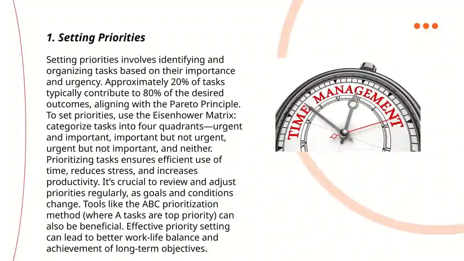 Time management 3