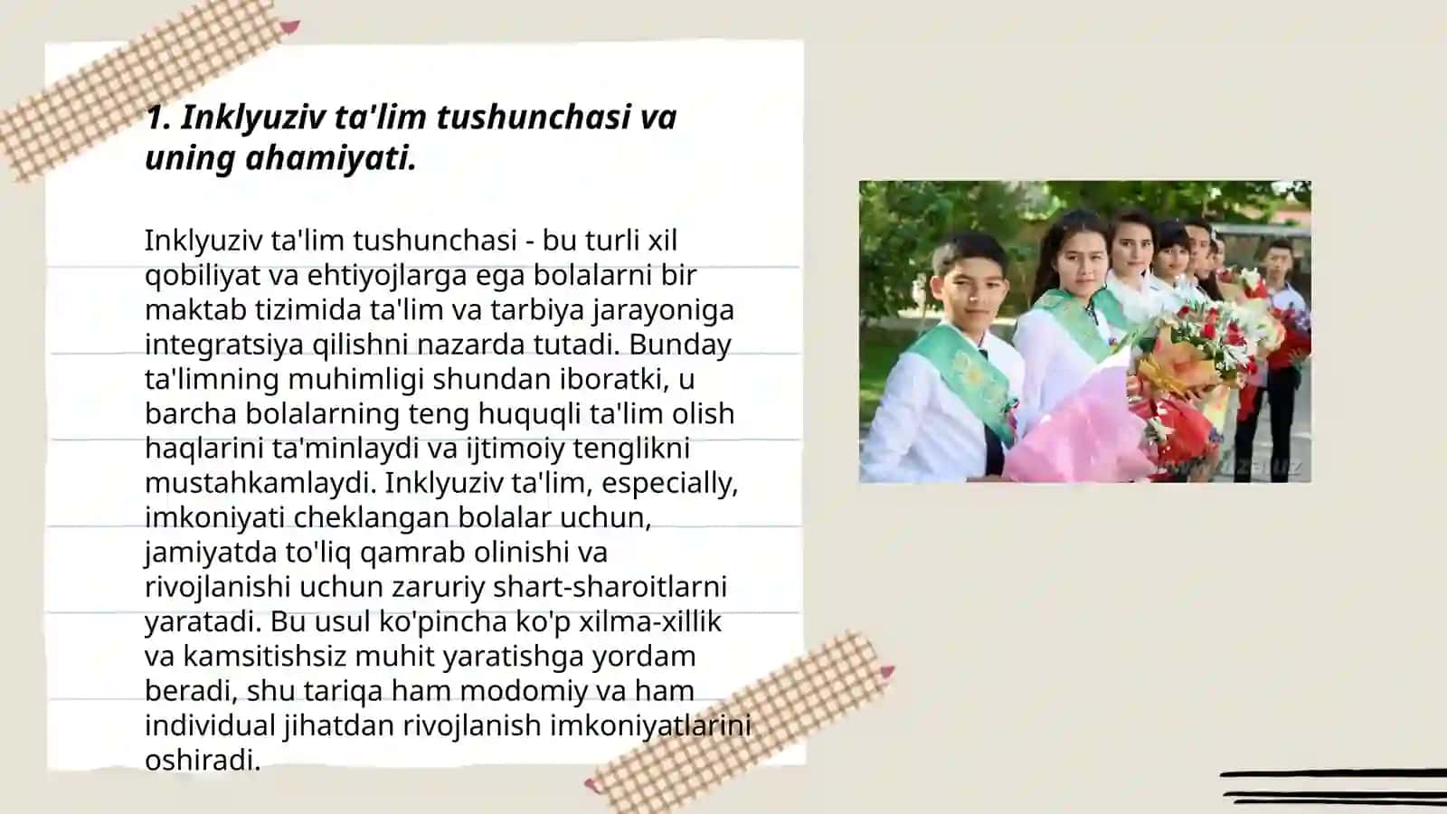 Inklyuziv ta'lim tushunchasi va uning ahamiyati 3