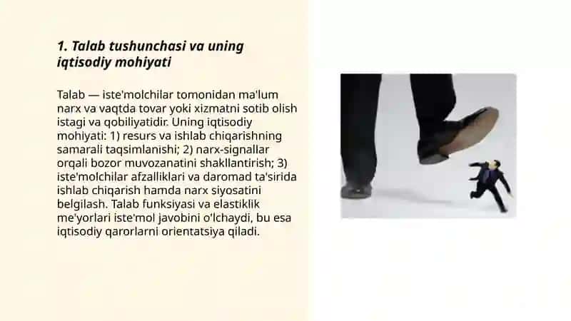 talab va taklif.bozor muvozanati 3