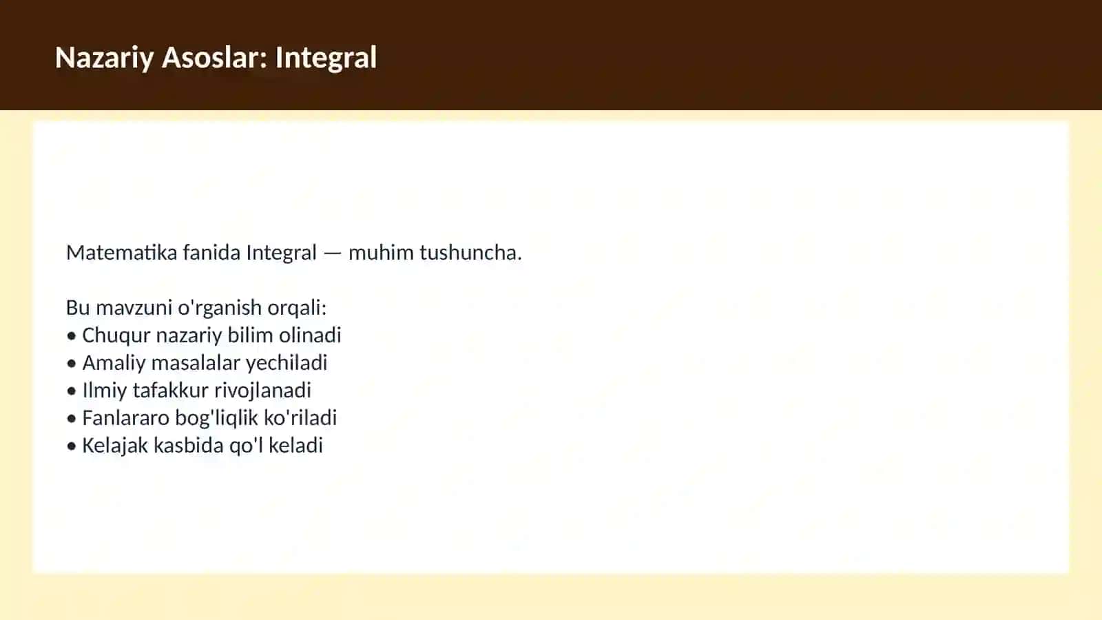 Matematika Limitlar 3