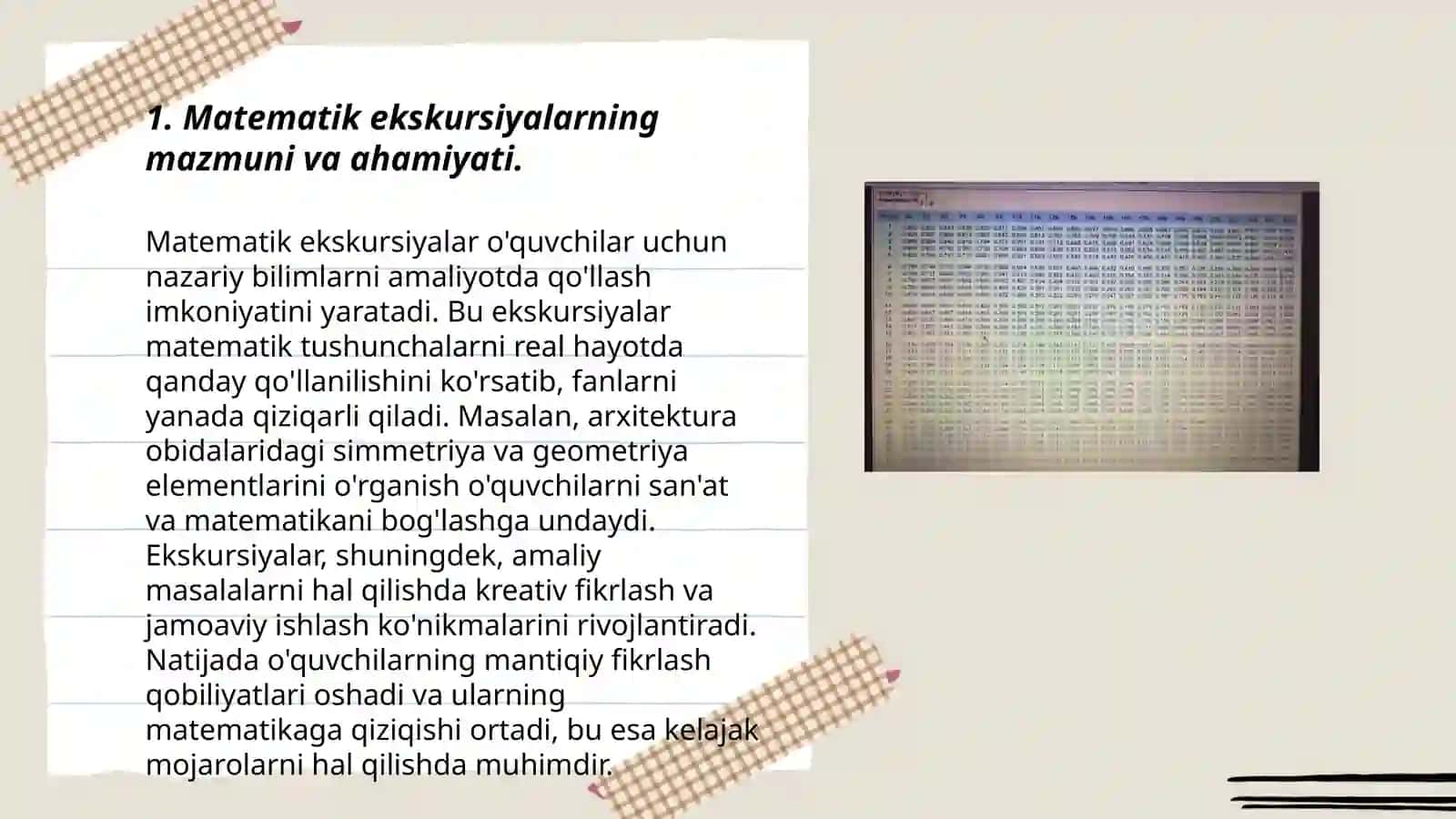 Matematik Ekskursiyalar 3