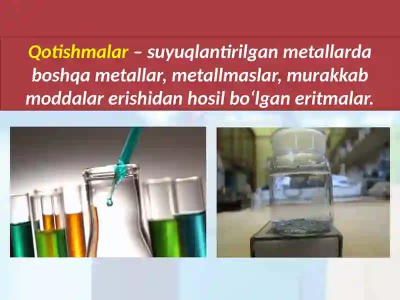 Qotishmalar 3