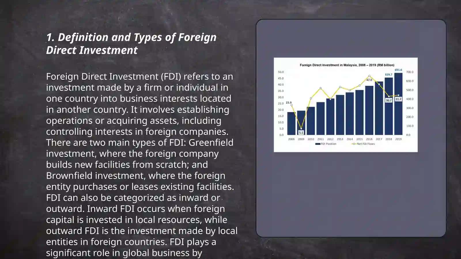 Foreign direct investment 3
