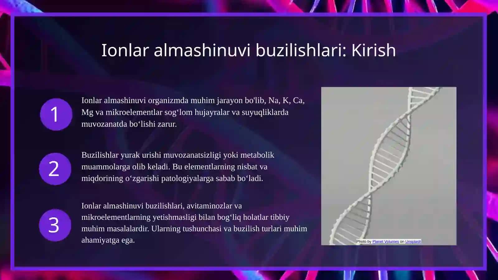 Ionlar almashinuvining buzilishlari 3