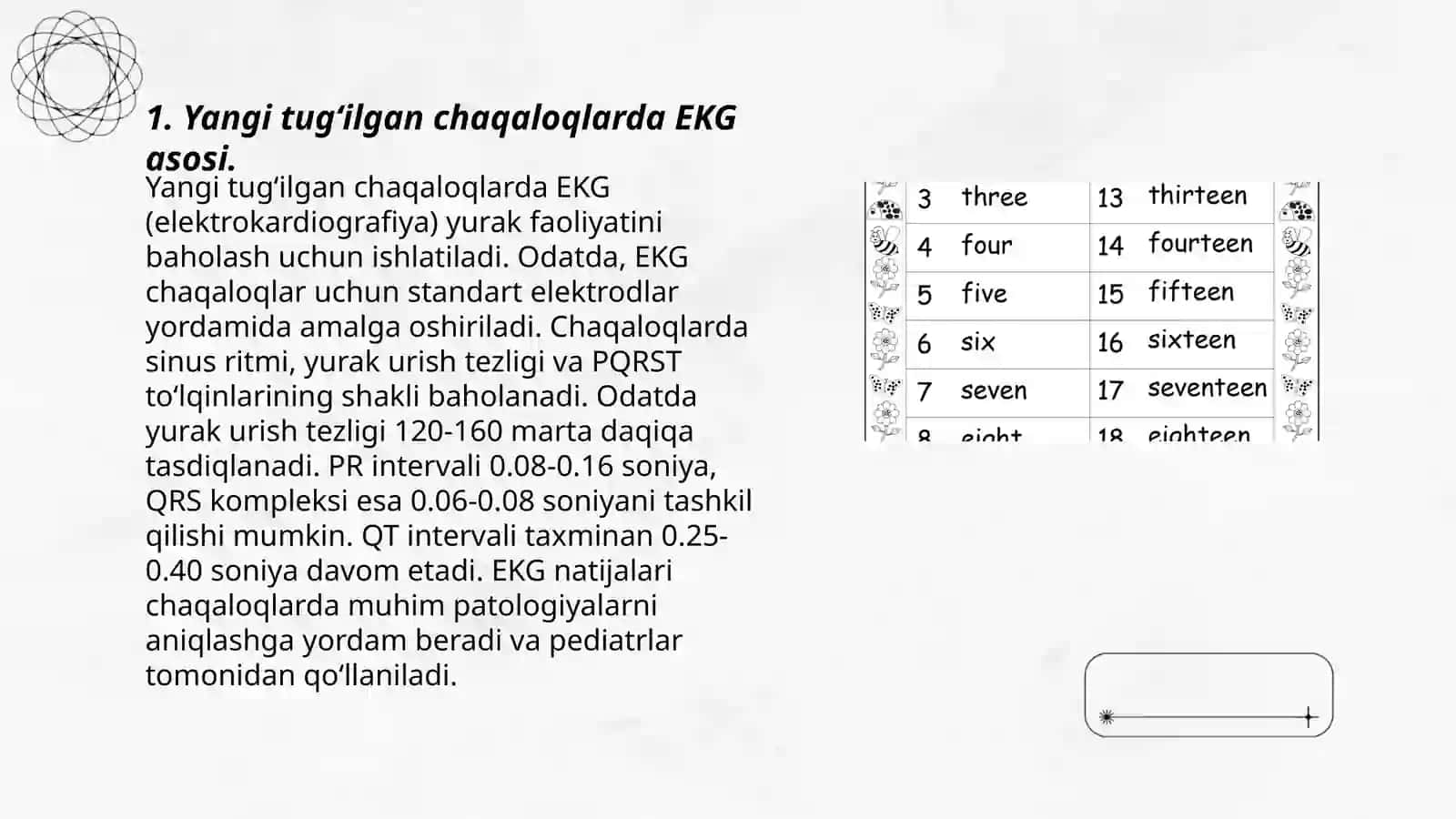 Yangi tug‘ilgan chaqaloqlarda EKG asosi 3