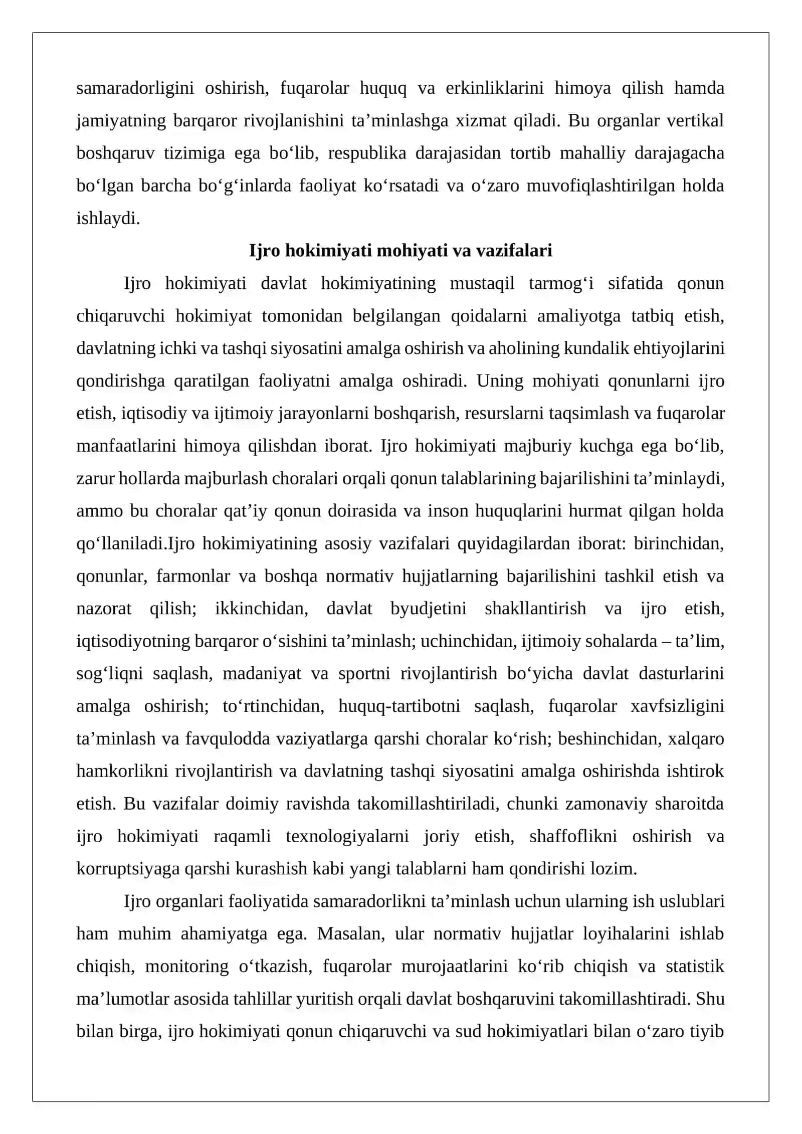 Davlat boshqaruvida ijro organlari tizimi 3