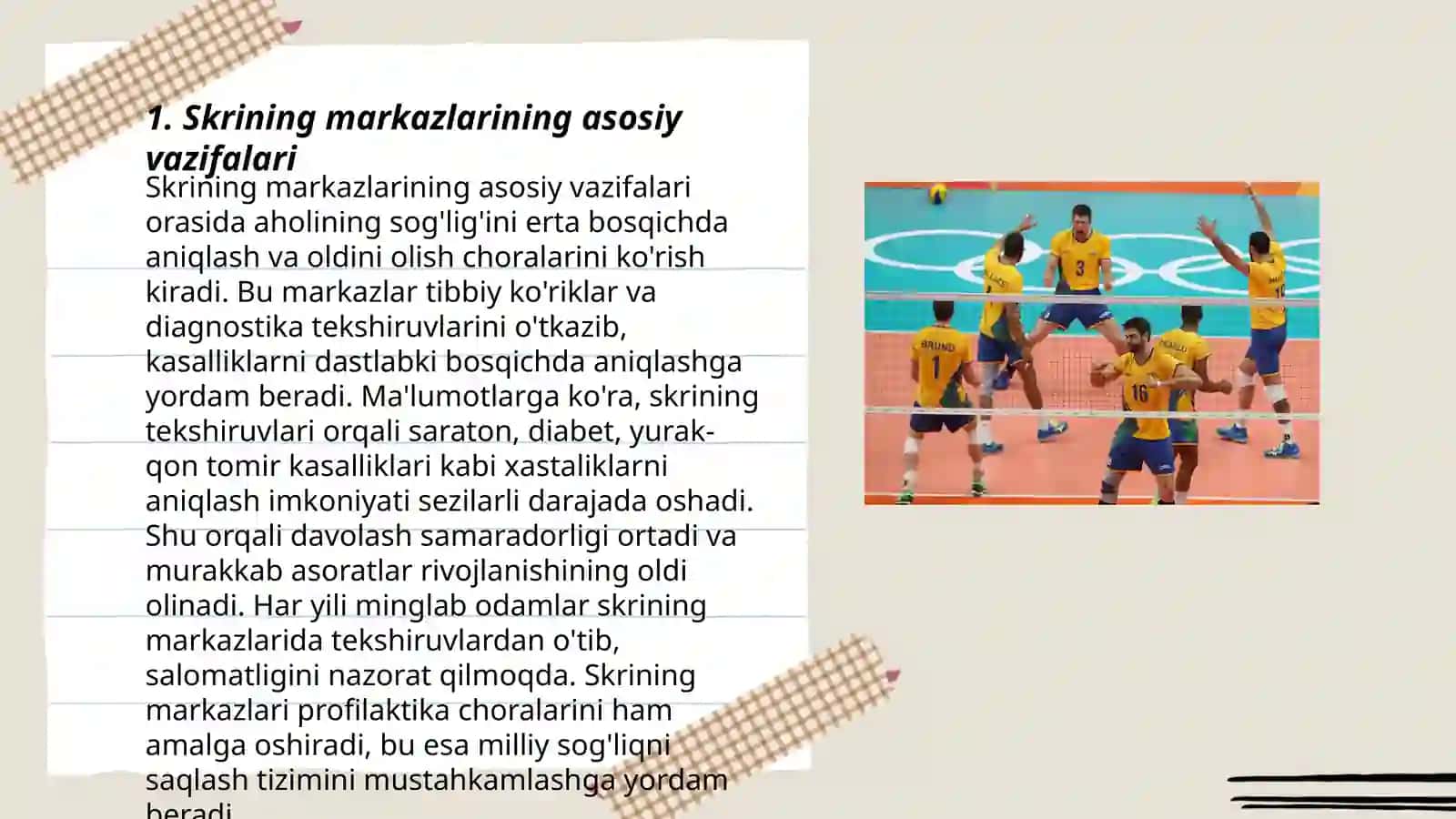 Skrining markazlari faoliyati 3