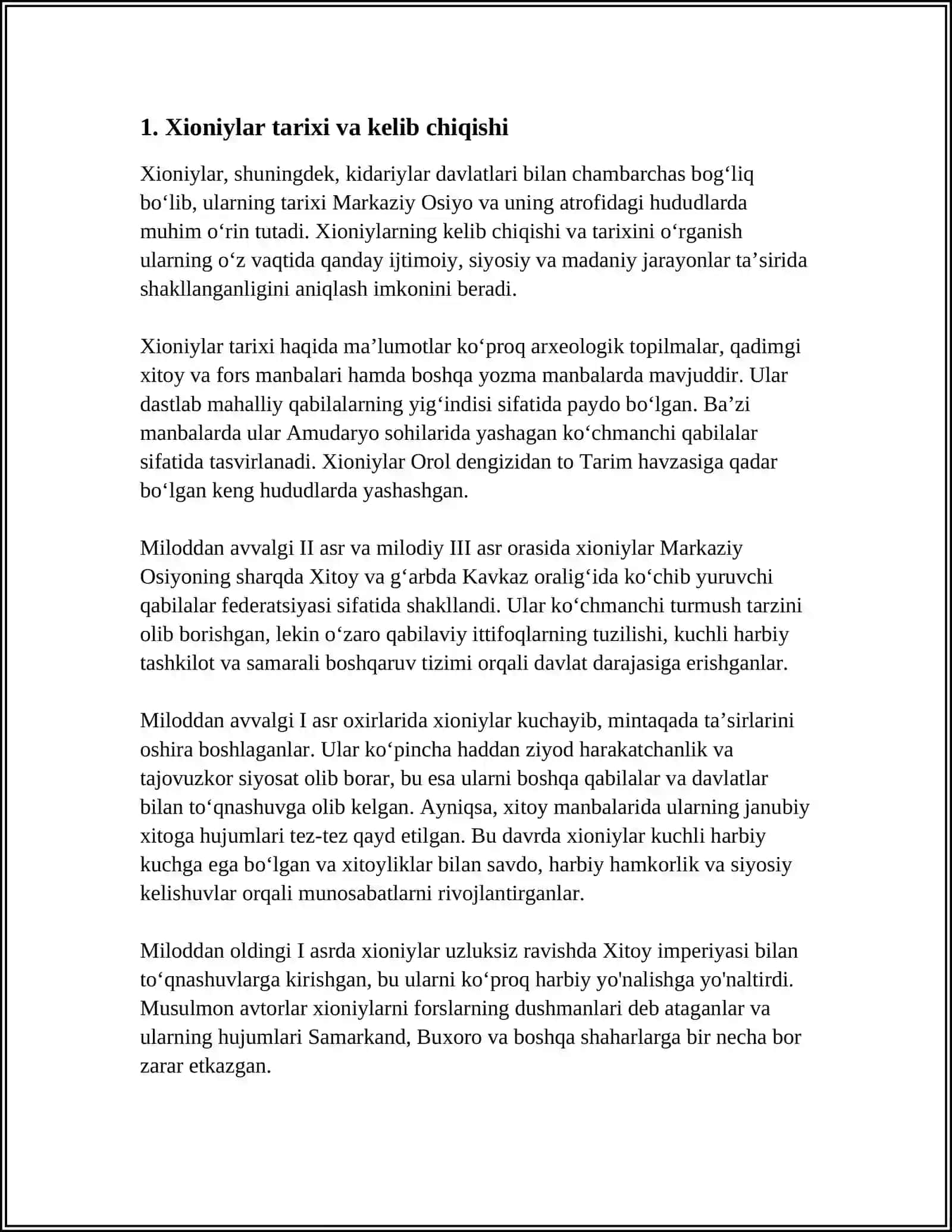 XIONIYLAR,KIDARIYLAR DAVLATLARI 3