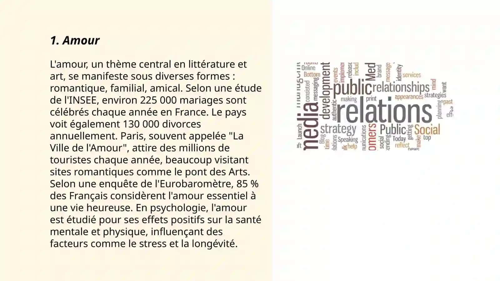Relations lexique 3