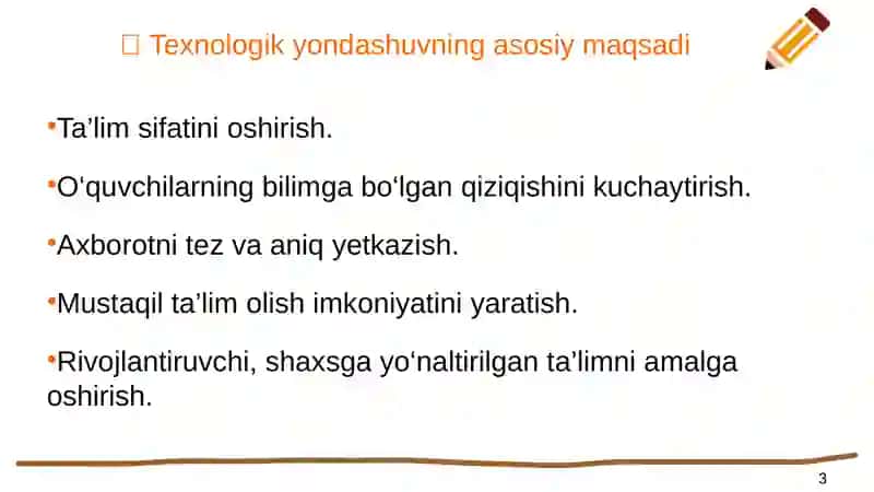 Ta’lim jarayoniga texnologik yondashuv 3