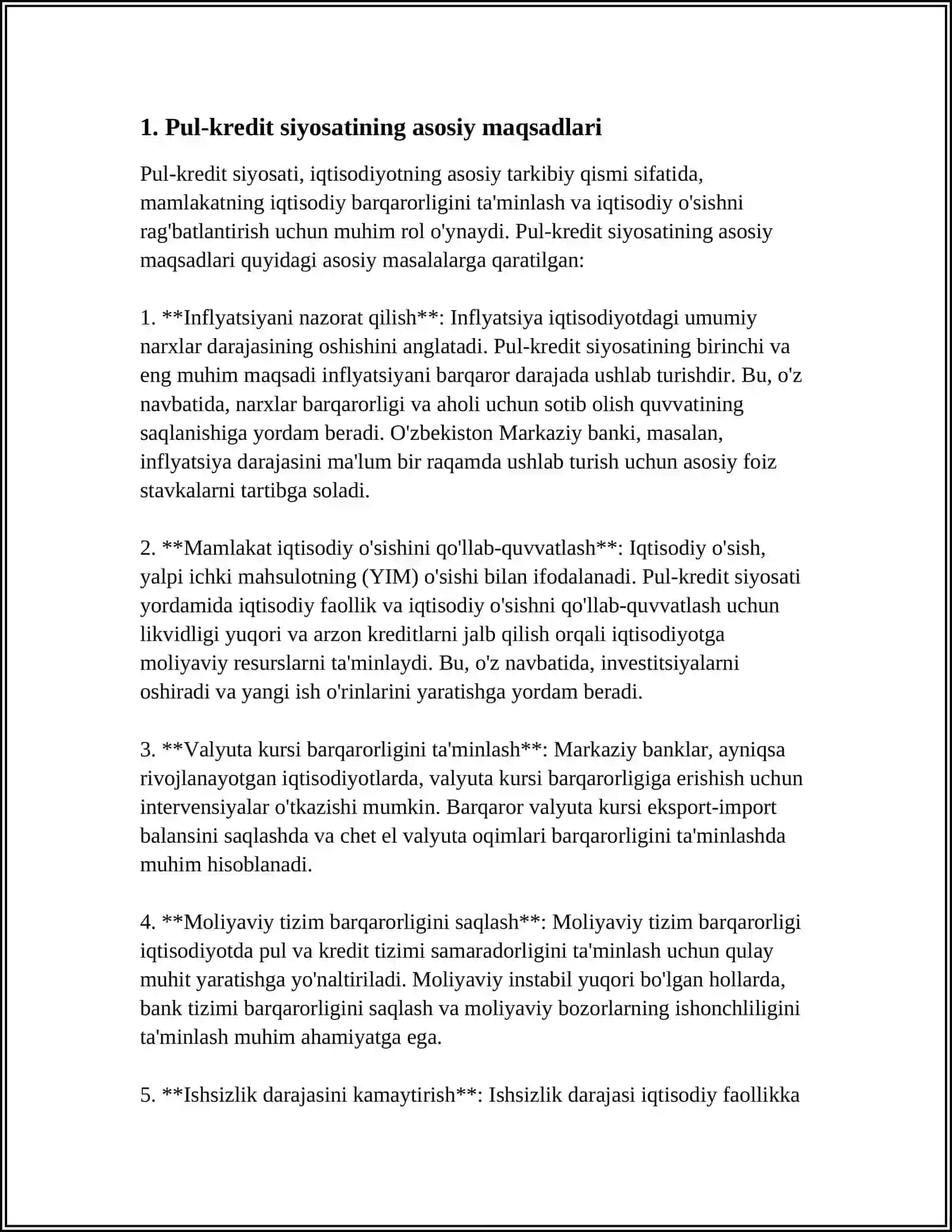 PUL KREDIT SIYOSATINING VOSITALARI 3