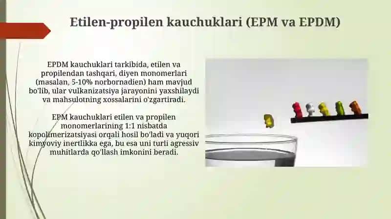 Etilen-propilen kauchuklari (EPM va EPDM) 3