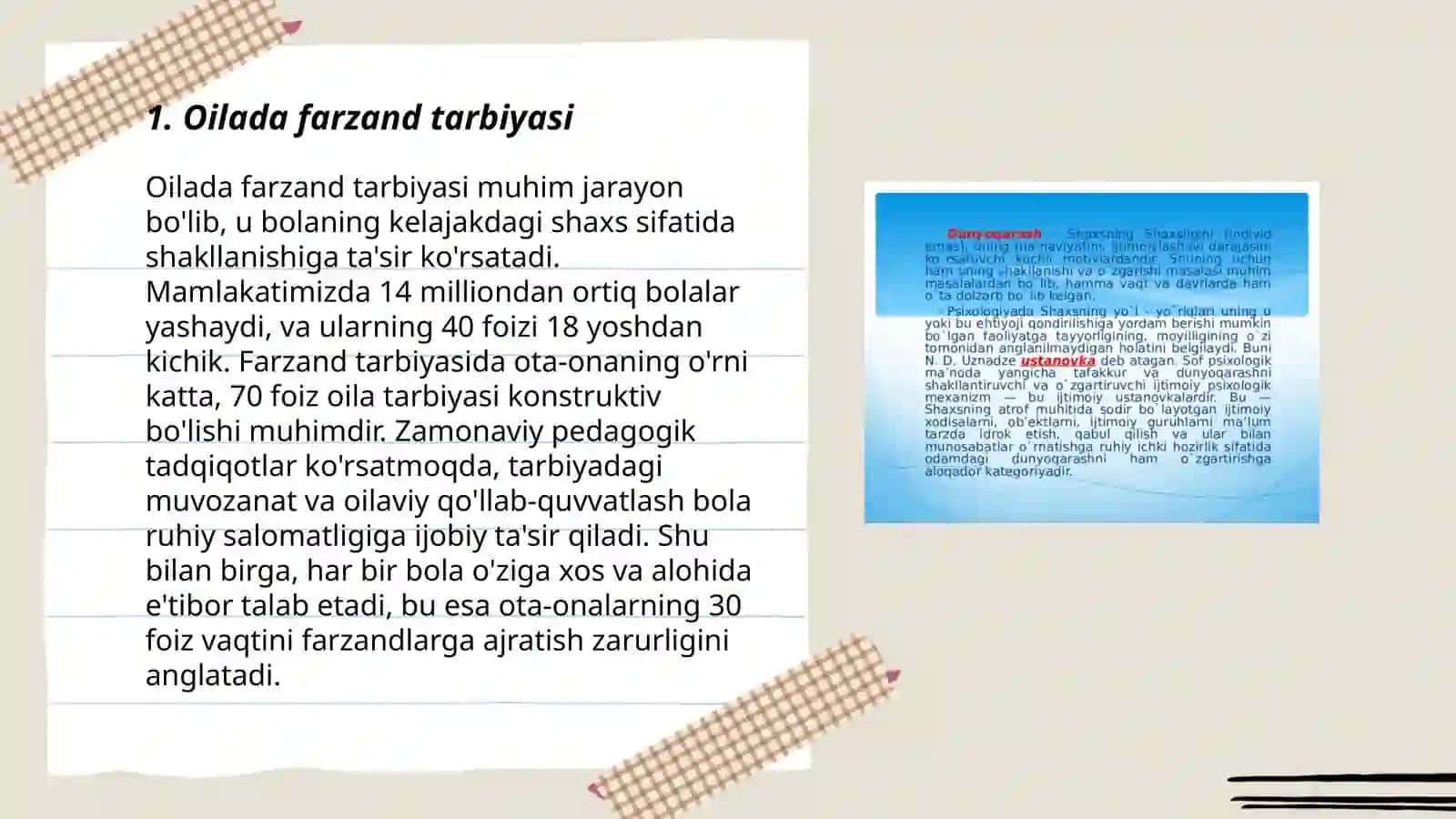 Shaxsning rivojlanishida oilaning roli 3