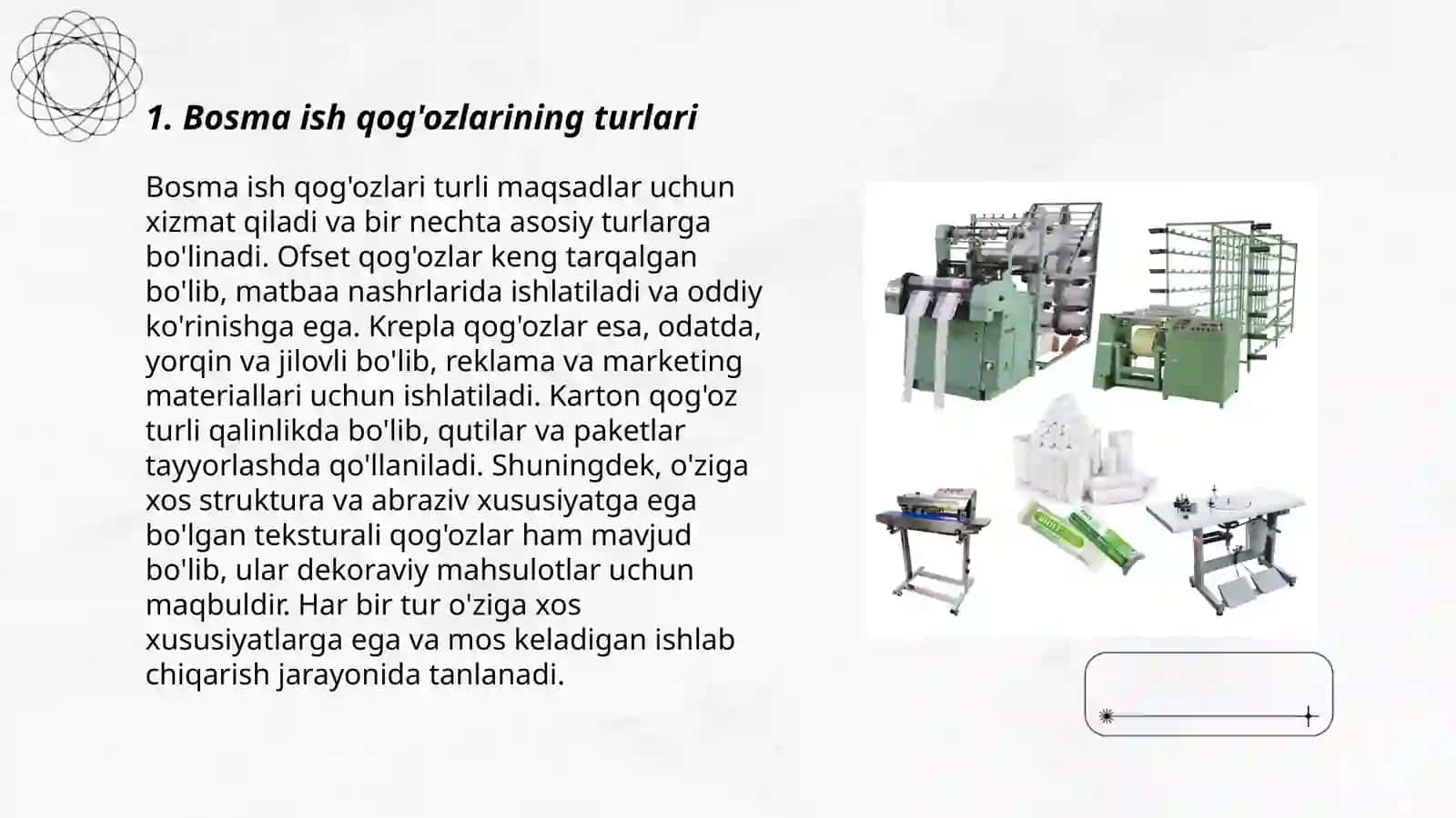 Bosma ish qog'ozlari ustida ishlash 3