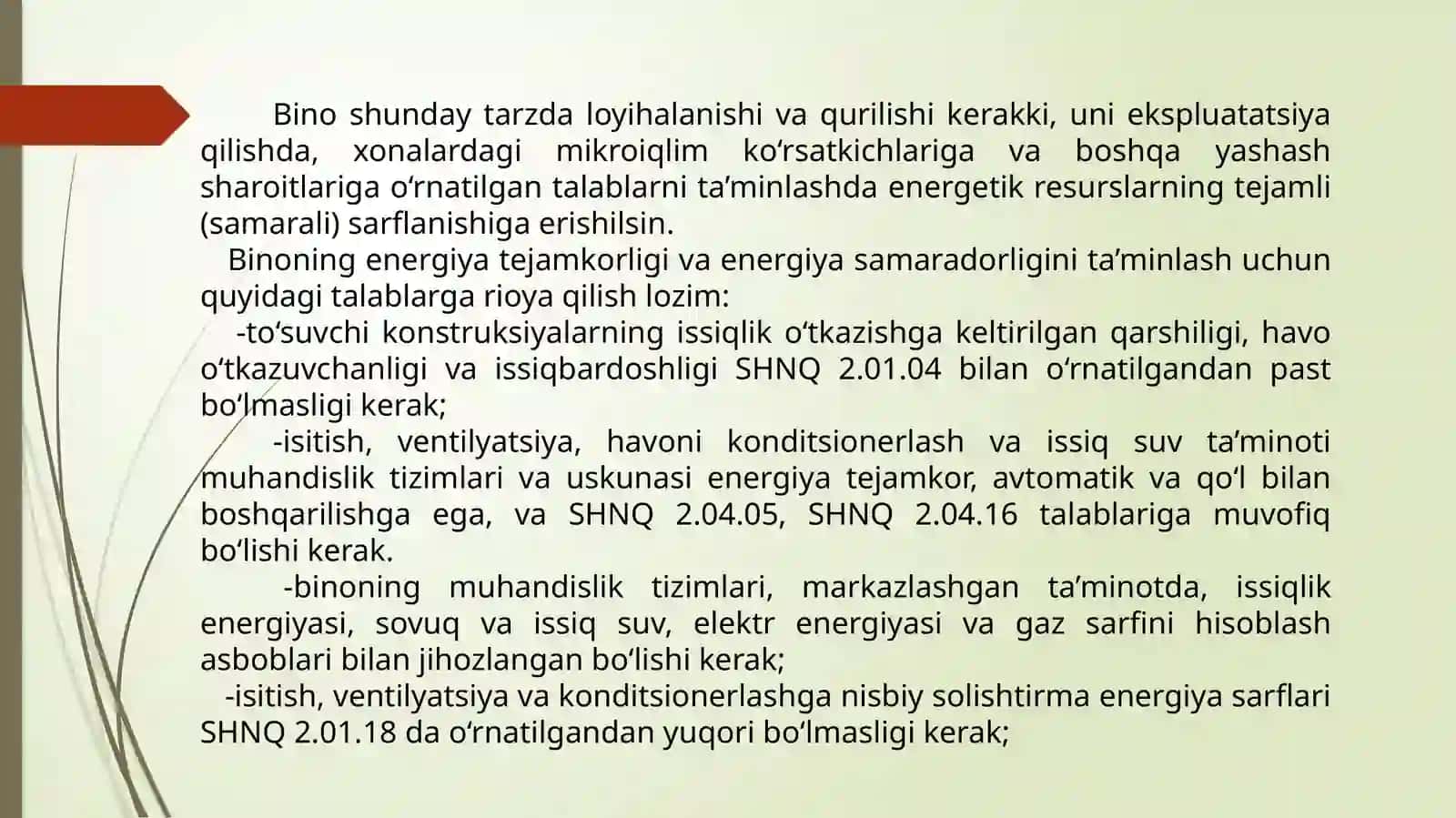 Turarjoy binolarida energiya tejamkorlik 3