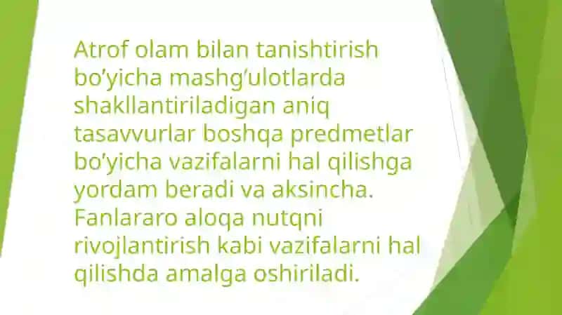 2 sinfda tabiiy fanlar fanning maqsad vavazifalari 3
