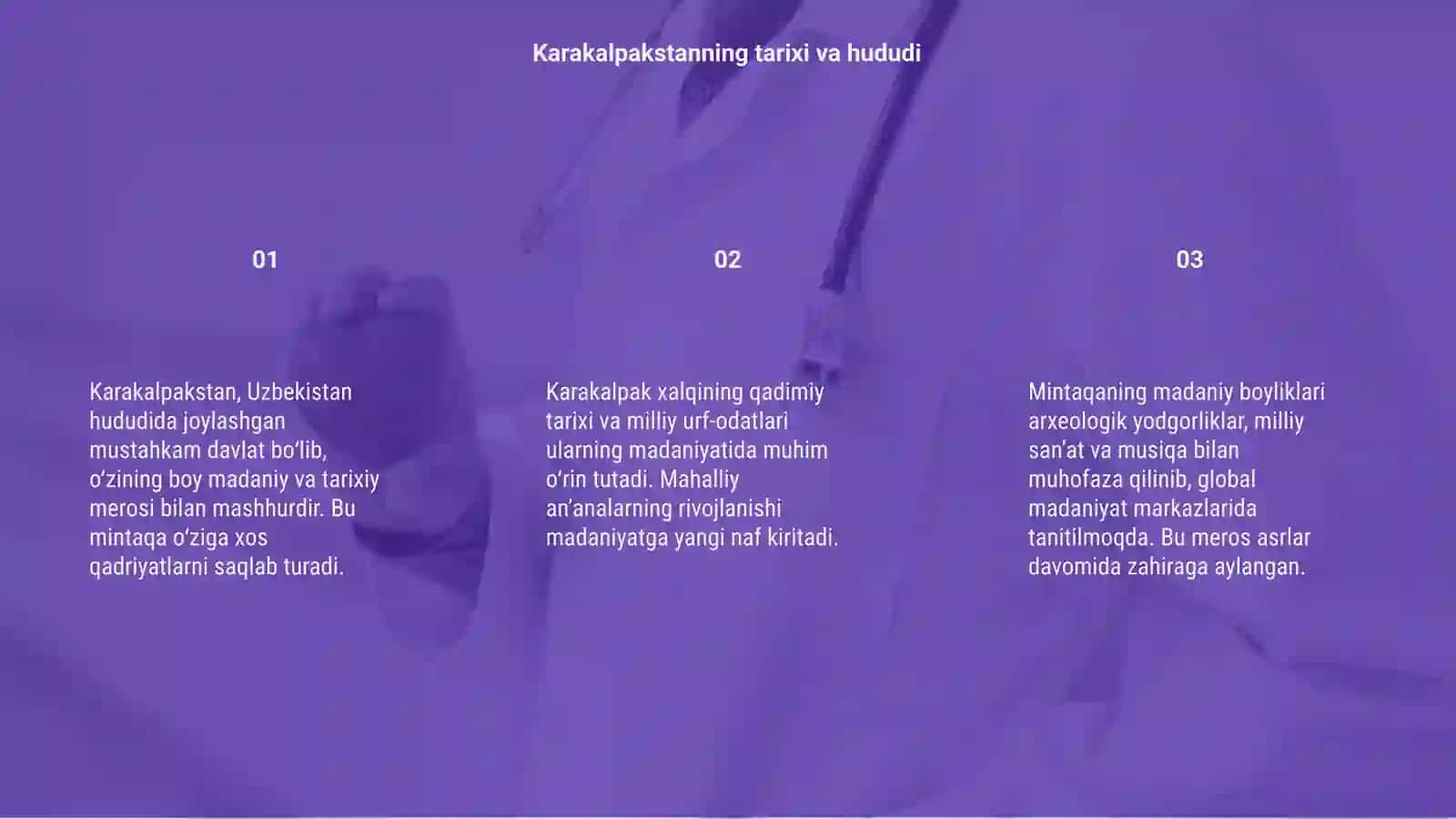Karakalpakstan and its National Cultural Heritage 3