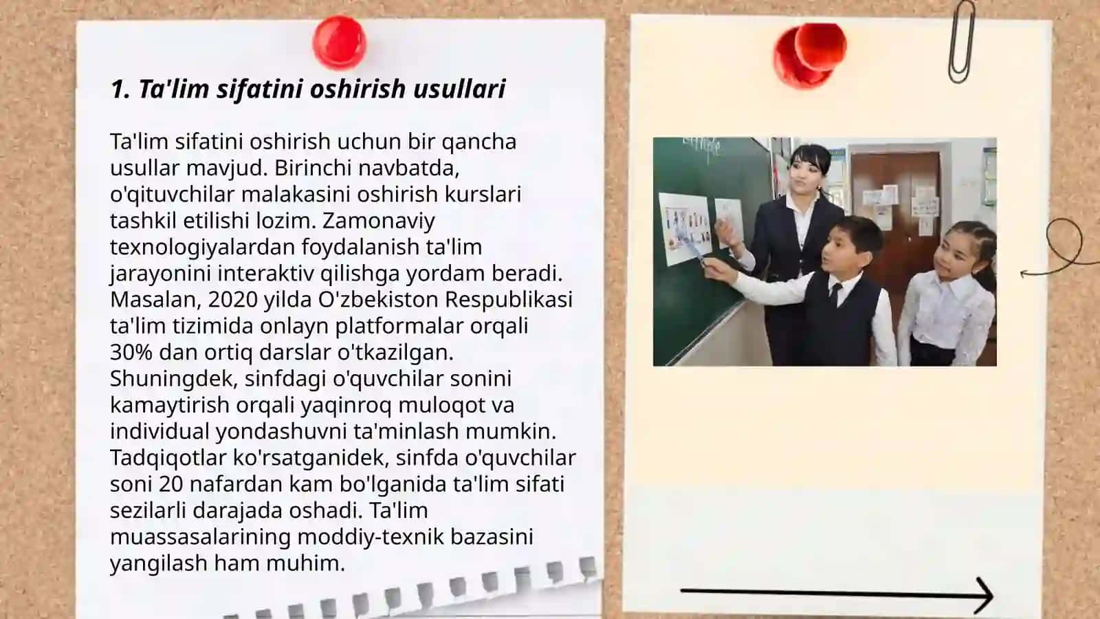 Ta'lim sifatini oshirish usullari 3