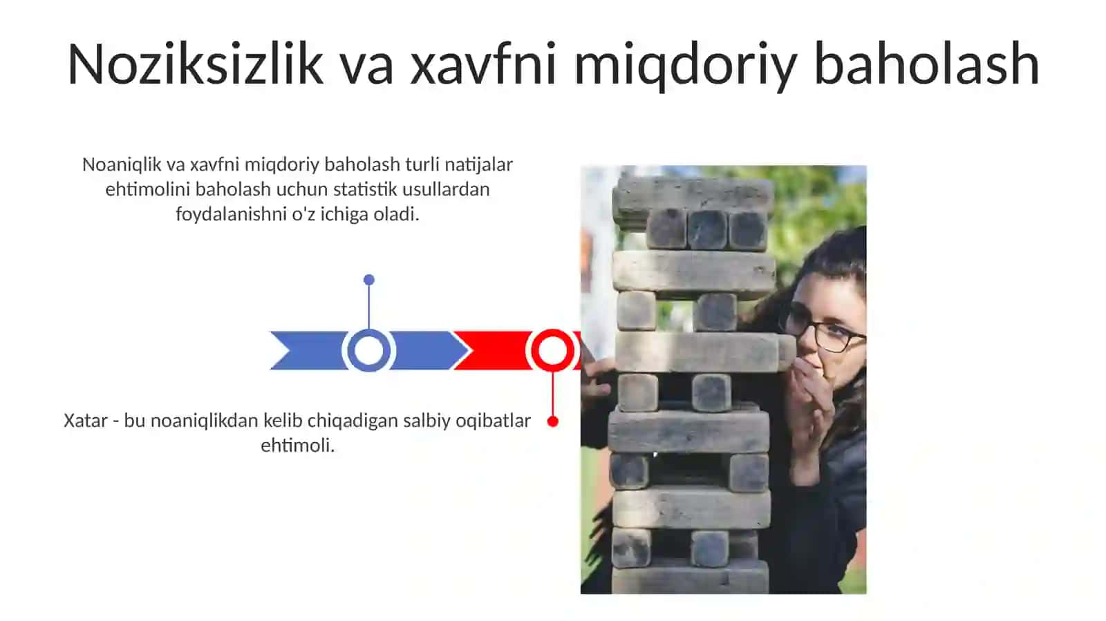Noaniqlik va tavakkalchilik 3