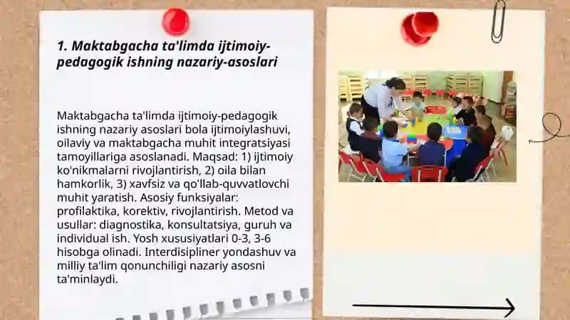 Maktabgacha talim tashkilotlarida ijtimoiy pedagogik ishlarni tashkil etish 3