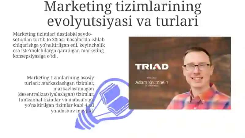 Marketing tizimlari va sohalari 3