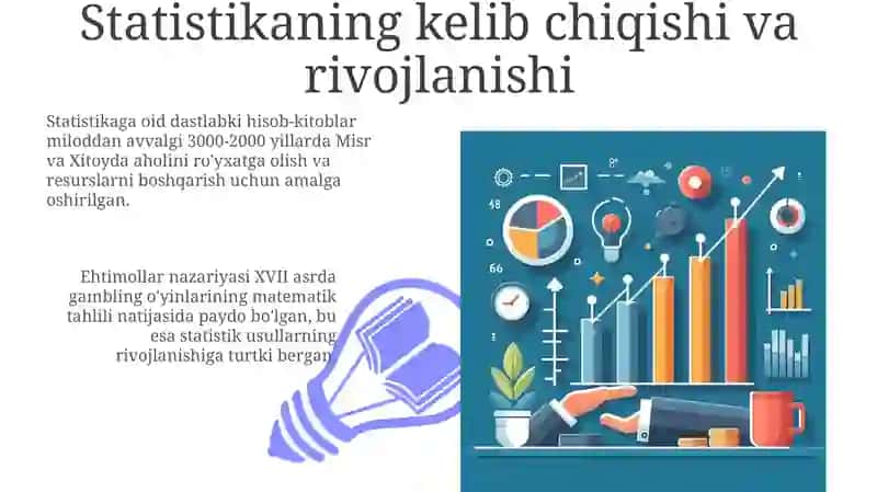 Statistikani paydo boʻlishi va rivojlanishi 3