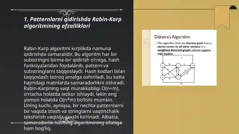 Patternlarni qidirishga kirish-Rabin Karp algoritmi, Z algoritm 3
