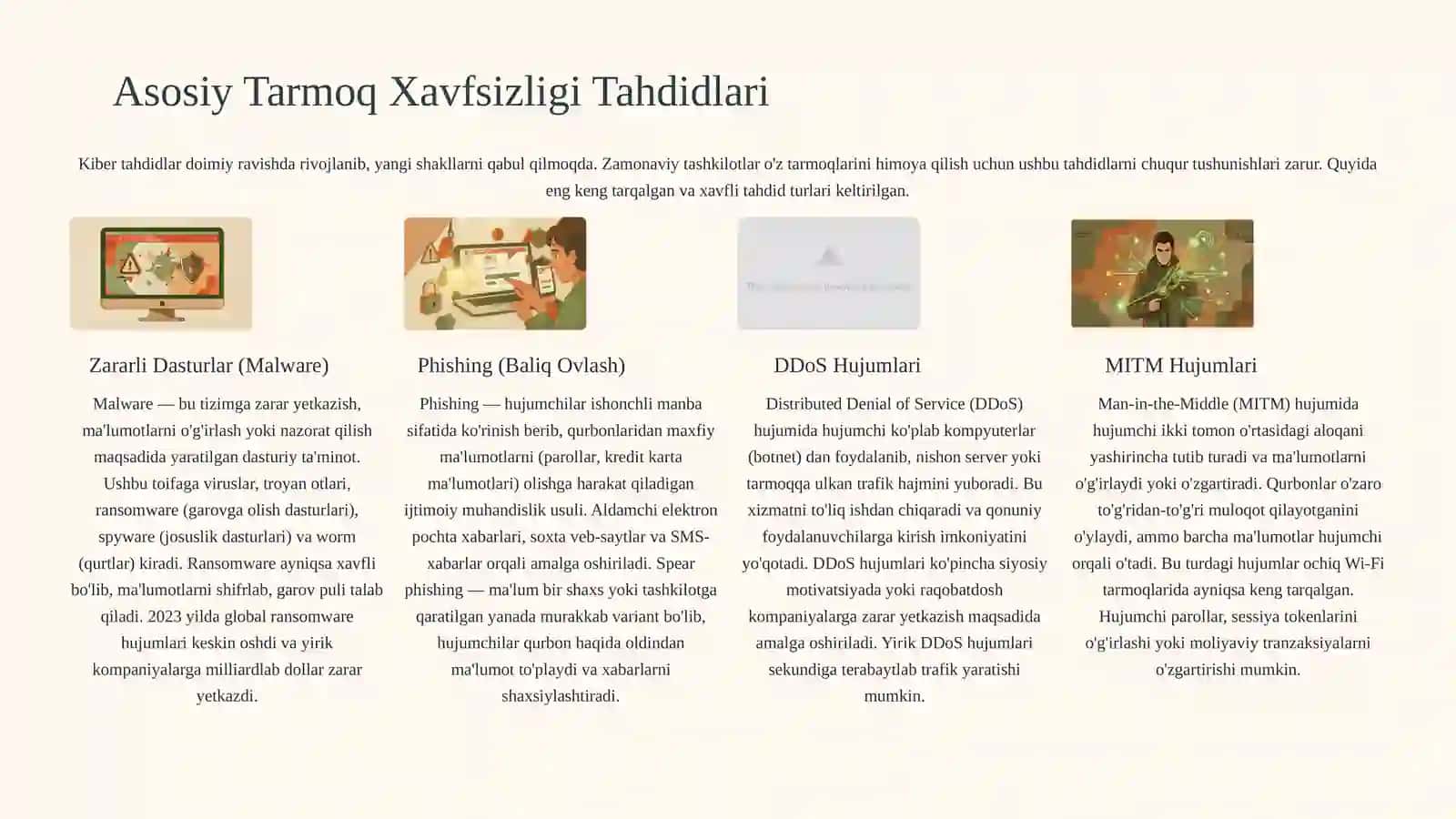 Tarmoq Xavfsizligi va Himoya Devorlari 3