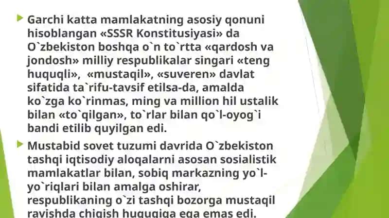 O‘zbekiston va jahon hamjamiyati 3
