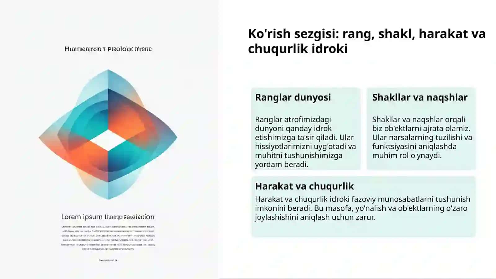 Sezgi psixologiyasi: hissiy dunyo 3